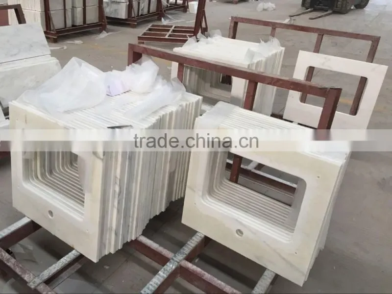 2017 New cheap Hot sale white Carrara White Countertop Marble countertop