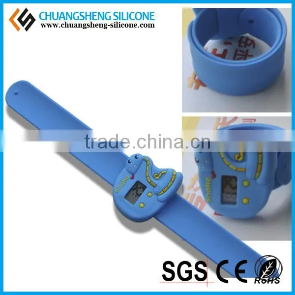 Customized production wholesale price cute animal silicone bracelet