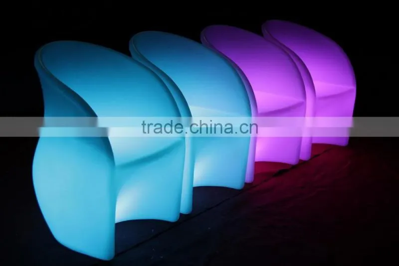 71CM high popular bar led furniture led table led chairs