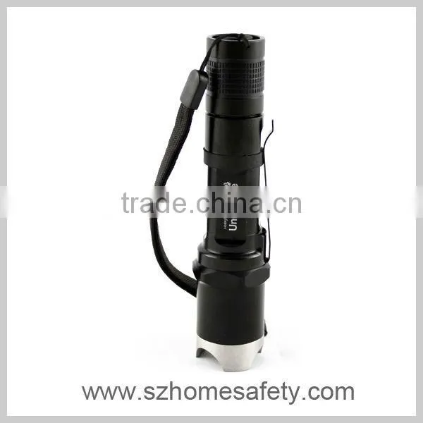 UniqueFire C1-Stainless Steel Attack-Head LED Flashlights with 5-Mode(1*18650)