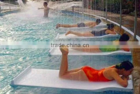 Swimming pool impact bath, swimming pool shower, outdoor pool shower