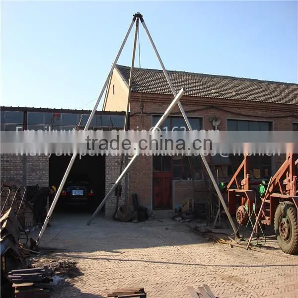 Tripod erecting pole machine,wire cable machine,communication machine