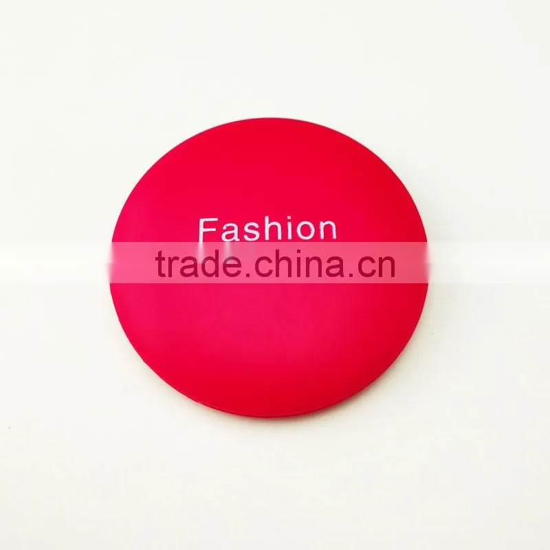 Portable Folding Double-Side Mirror Aluminum Mirror Fashion Cute Creative Mini Custom Logo