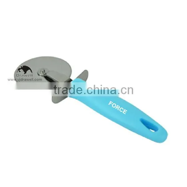 10 CM Customized Logo Print Stainless Steel pizza cutter