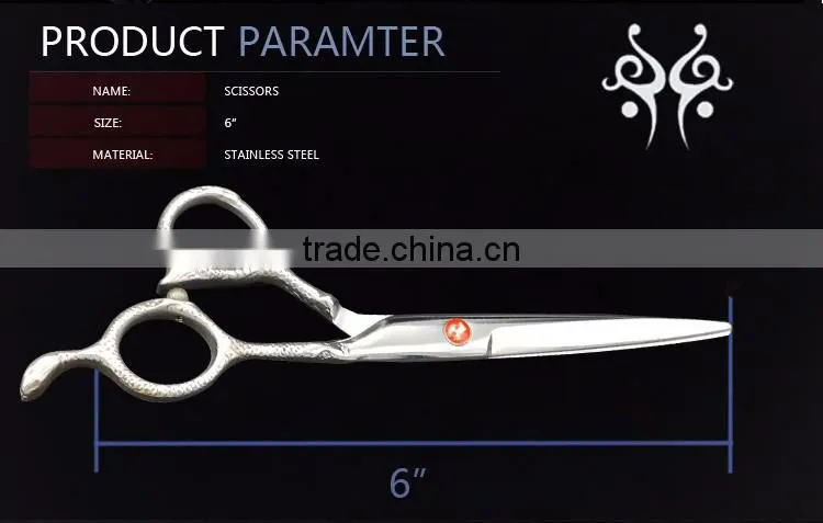 QJ-S24 Japanese barber shear and No Foldable Professional Salon Shear
