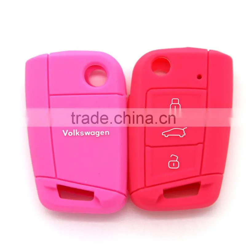 Wholesale new design fashion silicone car key protective cover for Chevrolet