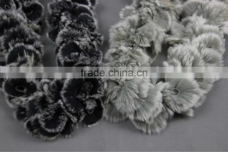 High Quality Knitted Rex-Rabbit Scarf