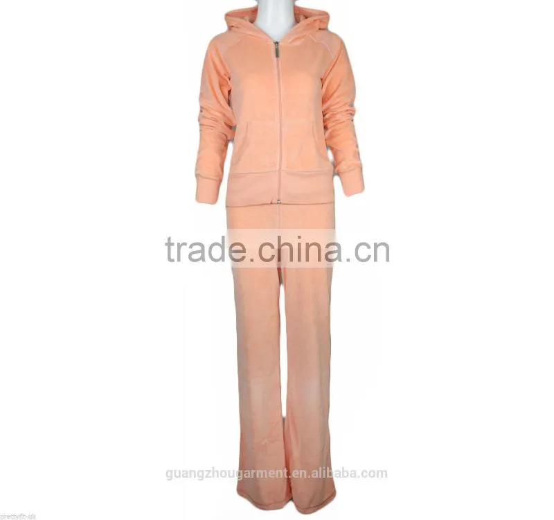 custom cheap velour tracksuits for women