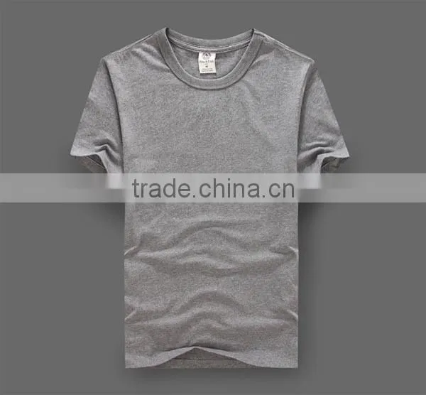 Free sample custom crew neck plain longline t-shirt