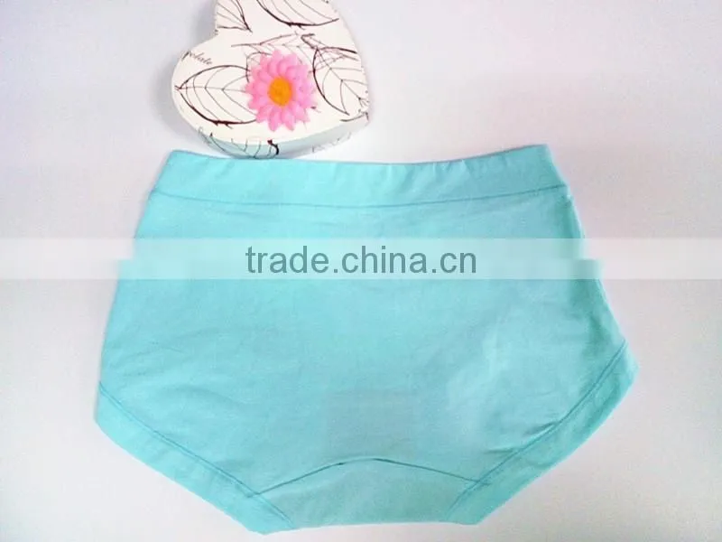Young girl panty cotton fabric cheap women underwear