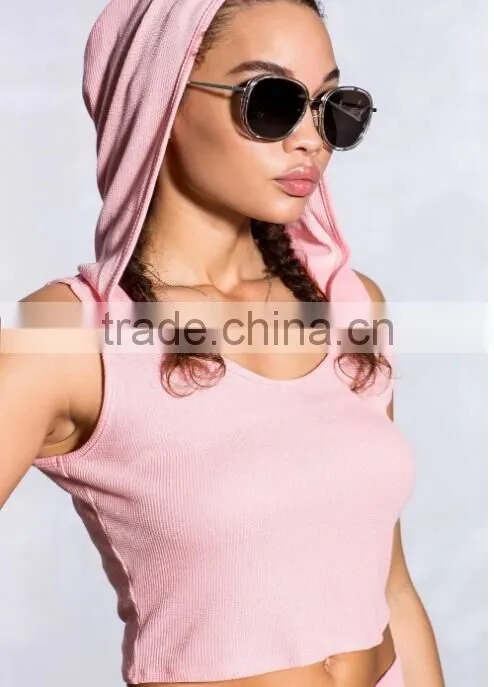 2017 New Tank Top and Shorts Sports two piece wear