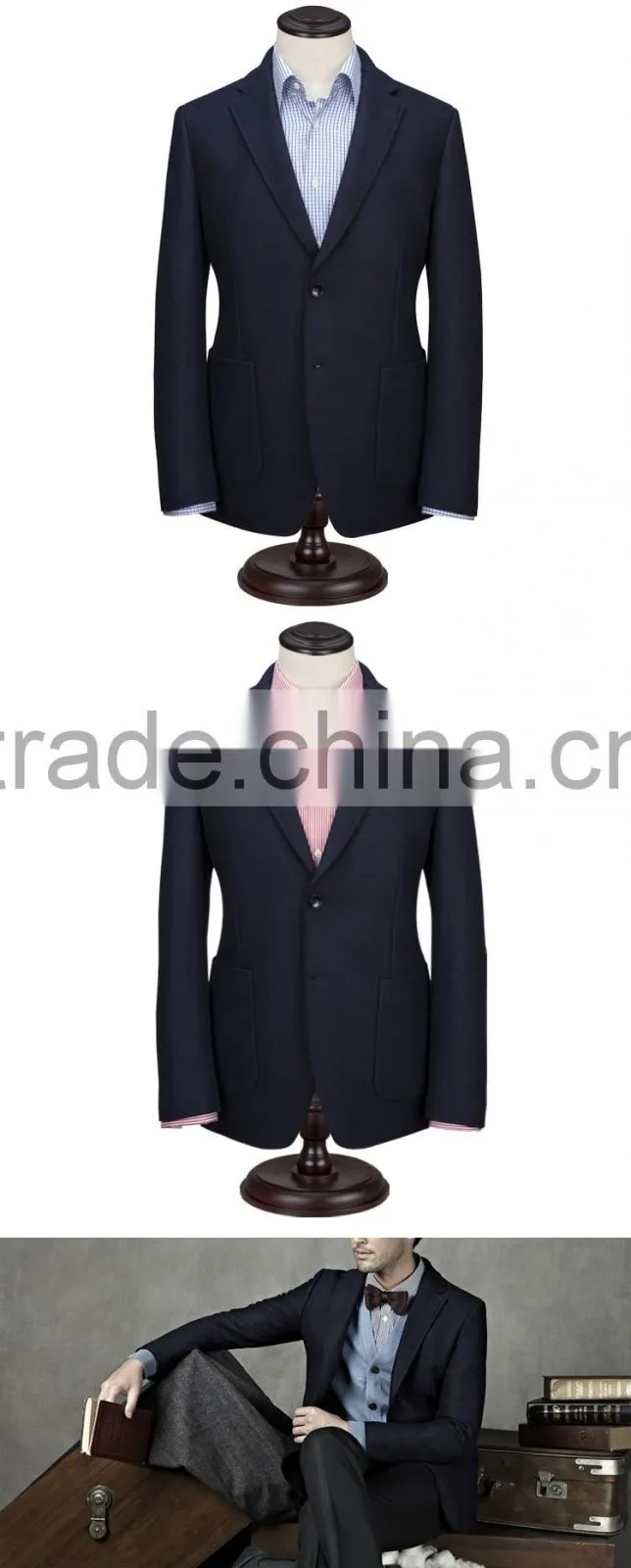New arrival custom suit casual jacket designer men wholesale suits 10 years experience made in china