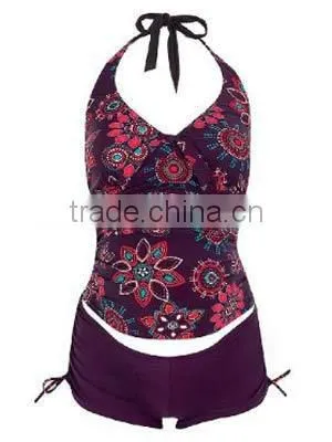 2013 sex one piece printed swimsuit