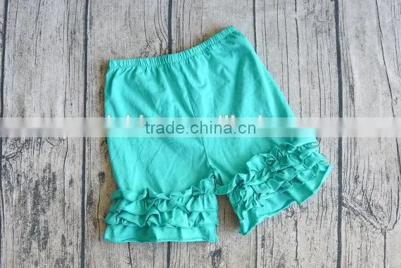 Bulk Sale!Toddler Ruffle Shorts Children Boutique Clothing Wholesale Cotton Short Shorts