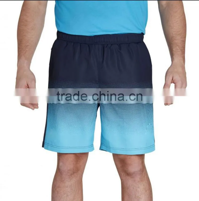 Dry Fit Printed High Waisted Lightweight Training Breathable Gym Shorts Men