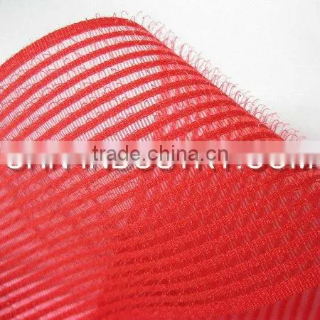 High-frequency heat weldable hook and loop