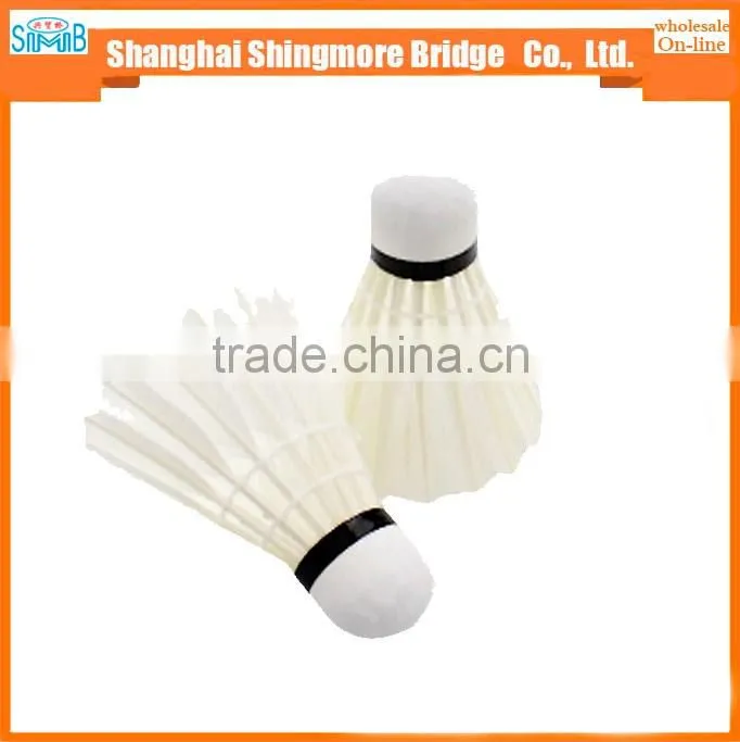 2017 alibaba china supplier hot sales good quality badminton shuttlecock for bodybuilding