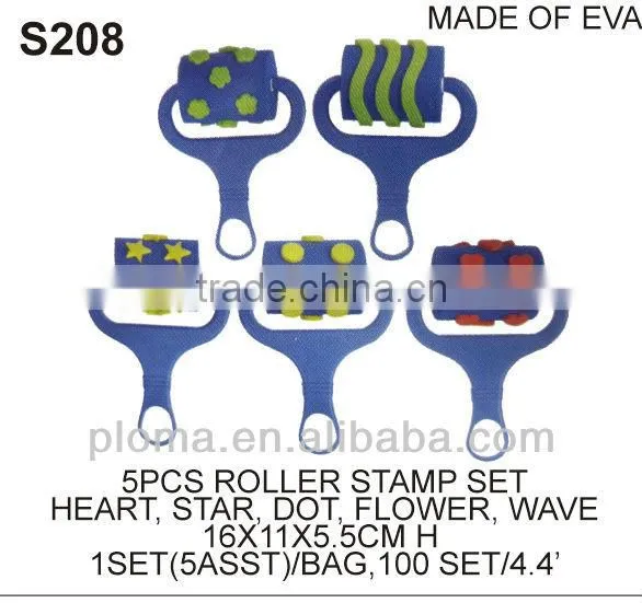 EVA STAMP (S208) 5PCS ROLLER STAMP SET