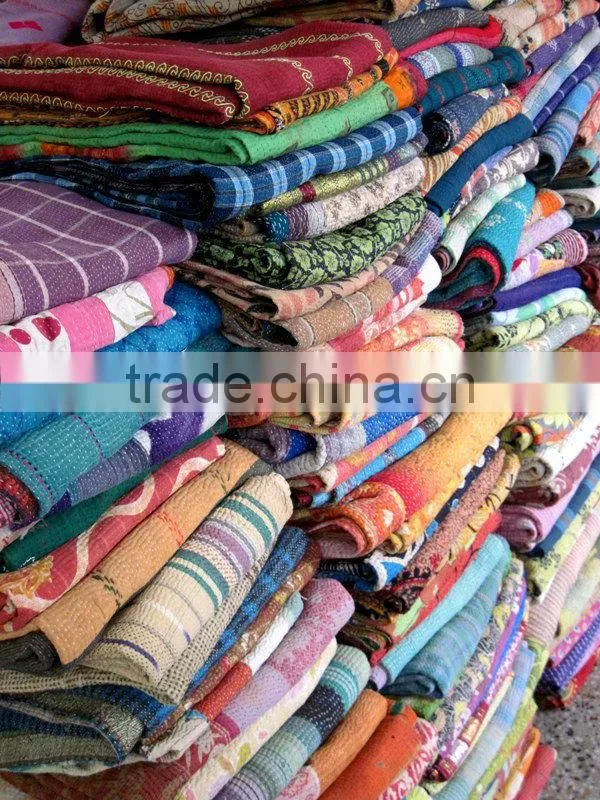 Wholesale Old Kantha Vintage patchwork quilt
