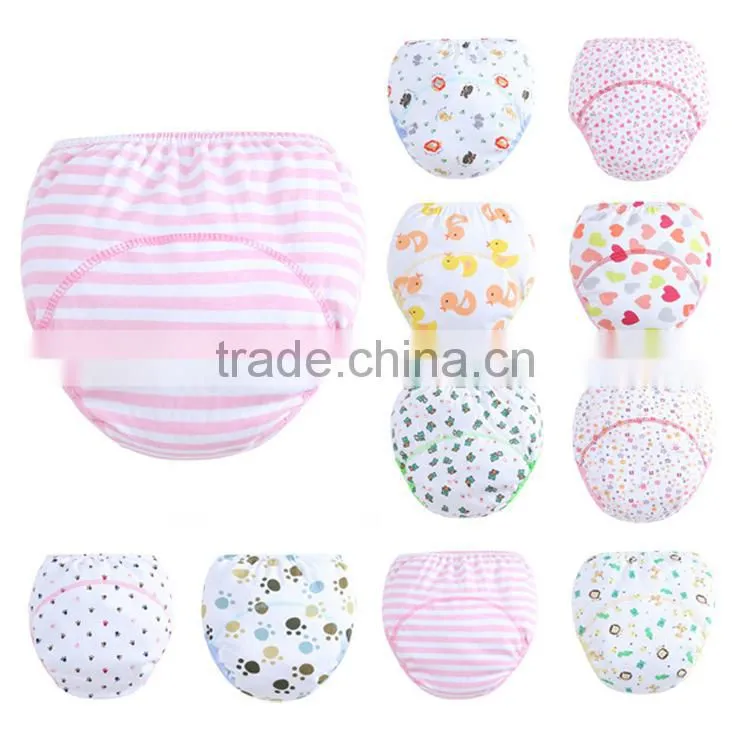 10 styles newborn printed pattern baby cloth diaper