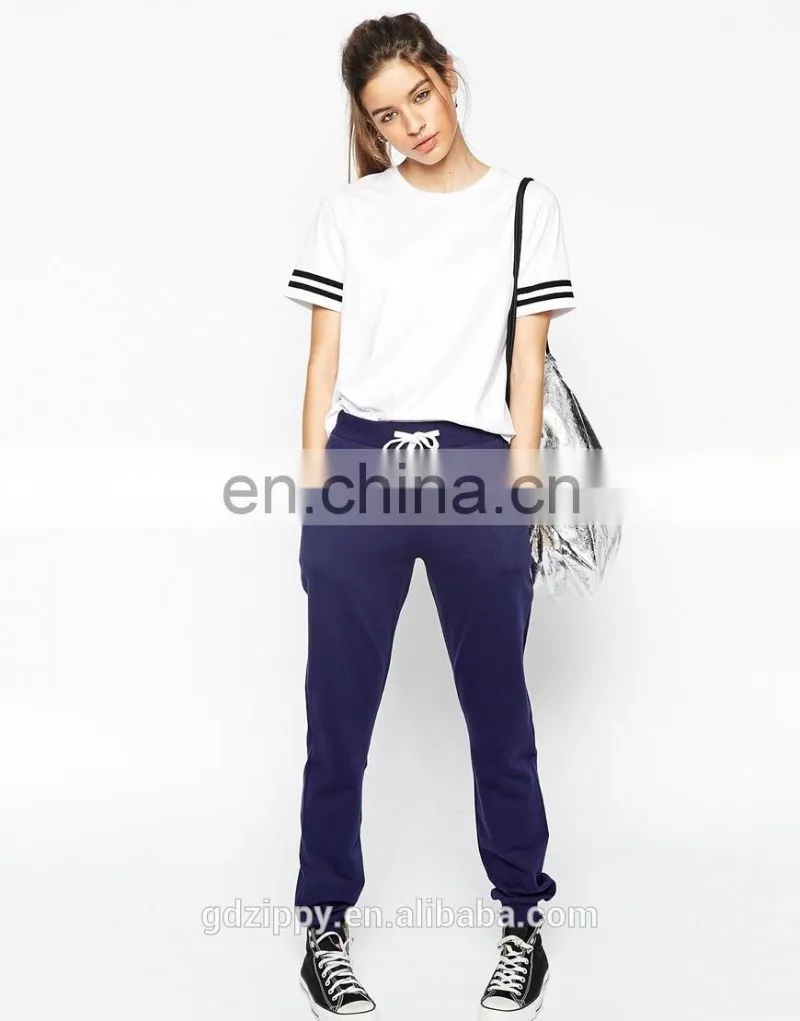 Fashionable Drawstring Waist Lightweight Joggers pants for women