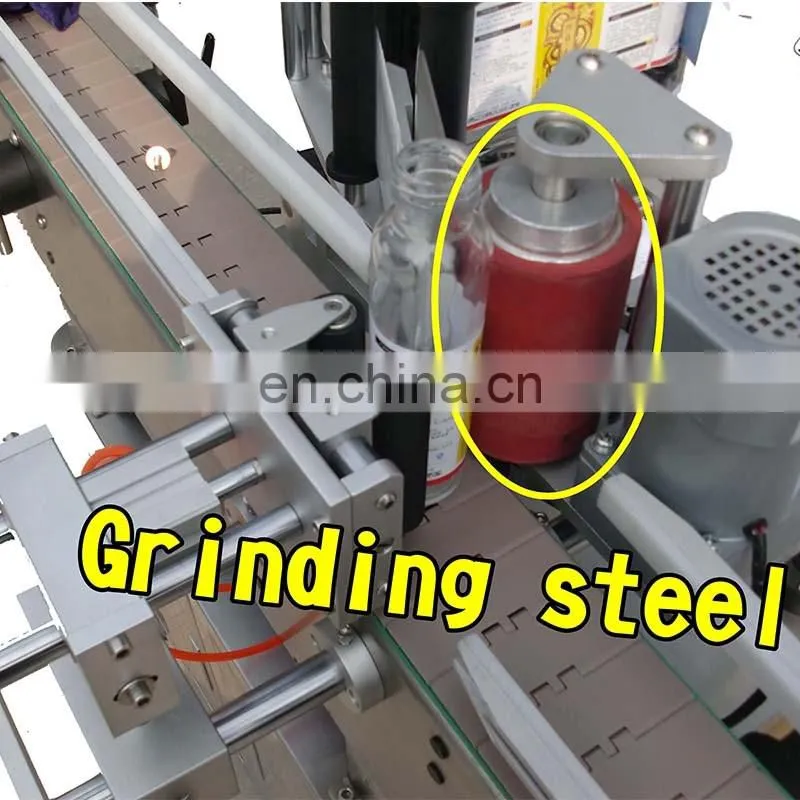 Omron detect magic eye cylinders automatic labeling machine with fixed-position function