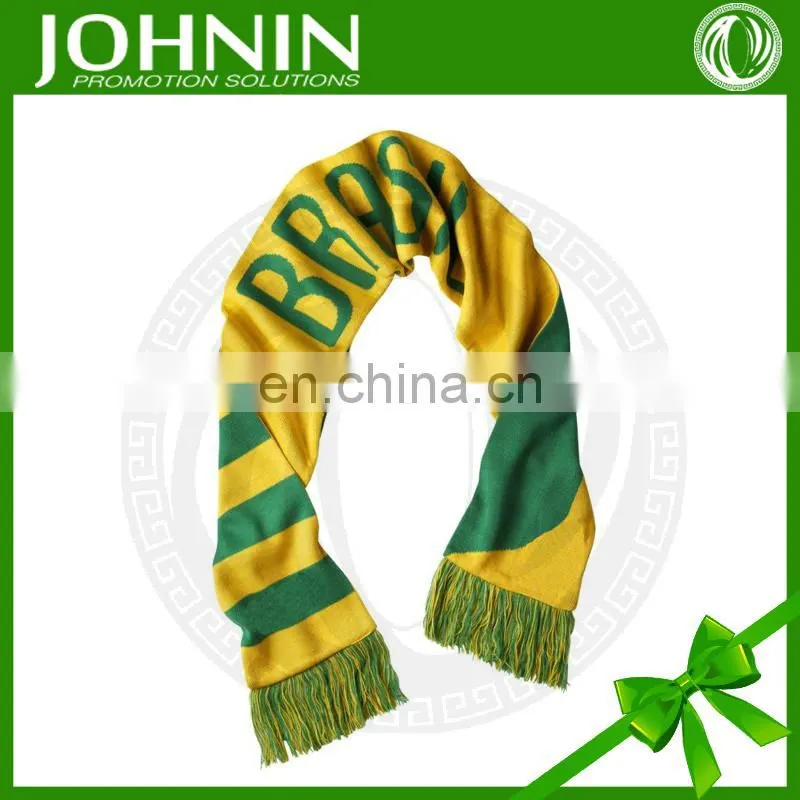 2015 hot new promotional custom fabric acrylic scarf