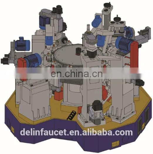 Manufacture supply high precision lathing-milling centers cnc lathe machine for making car wheel and alloy parts