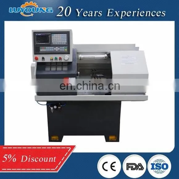 Small Metal Process CNC Small Used Lathe Machine CK0640A With Auto feeder