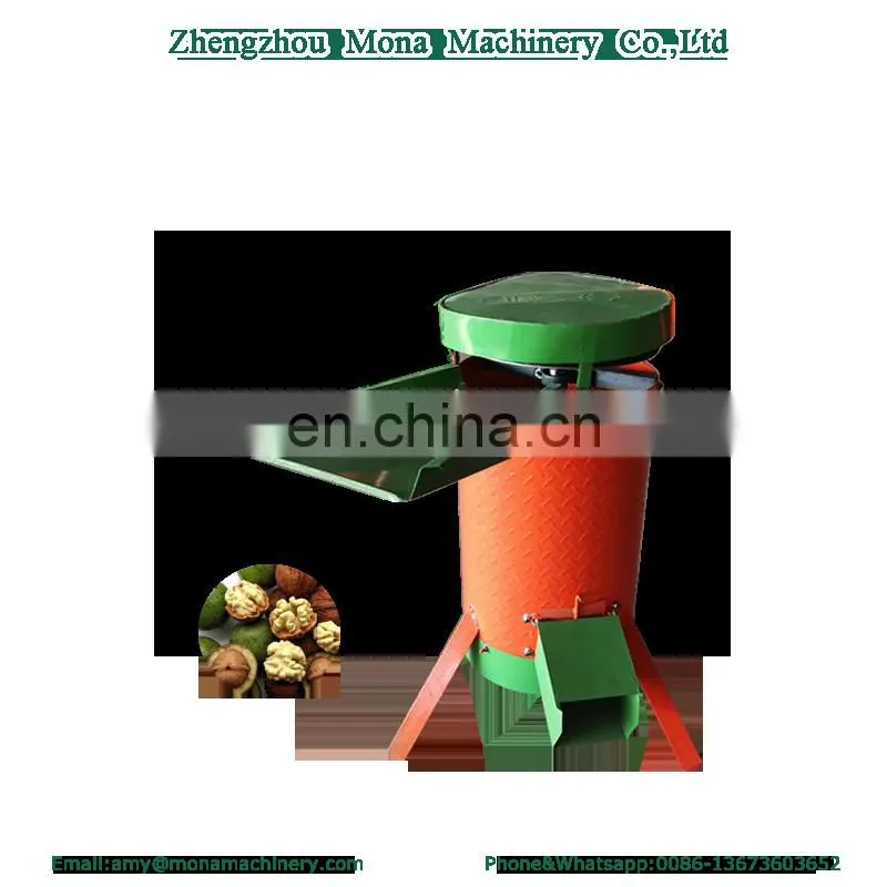 Green walnut crack green walnut skin peeling shelling removing machine