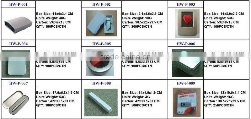 metal creidct card 4gb usb flash memory drive