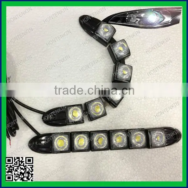 NEW 100% waterproof 6pcs LED DRL Daytime Running Light