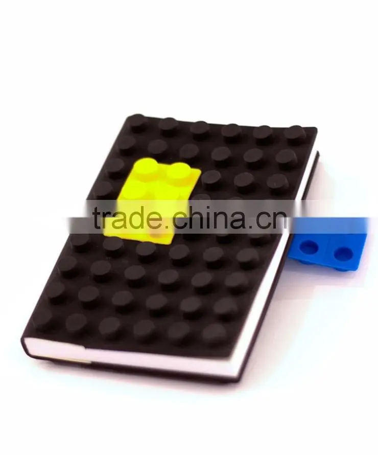 China school supplies silicone notebook overview heart silicon cover for notebook English