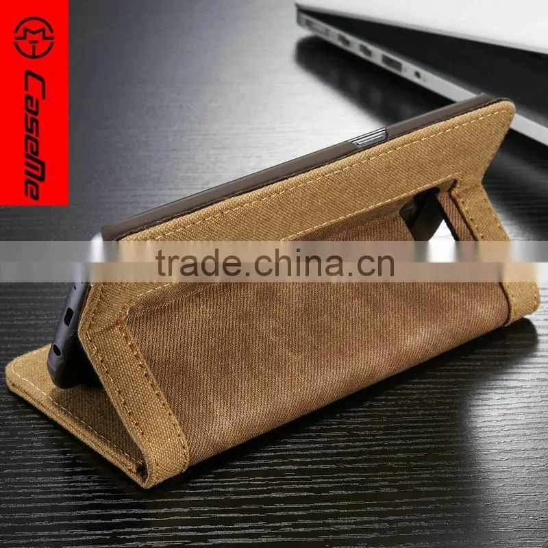 Factory price hot new products 2016 credit card insert case for Samsung Galaxy S7/S7 edge wallet
