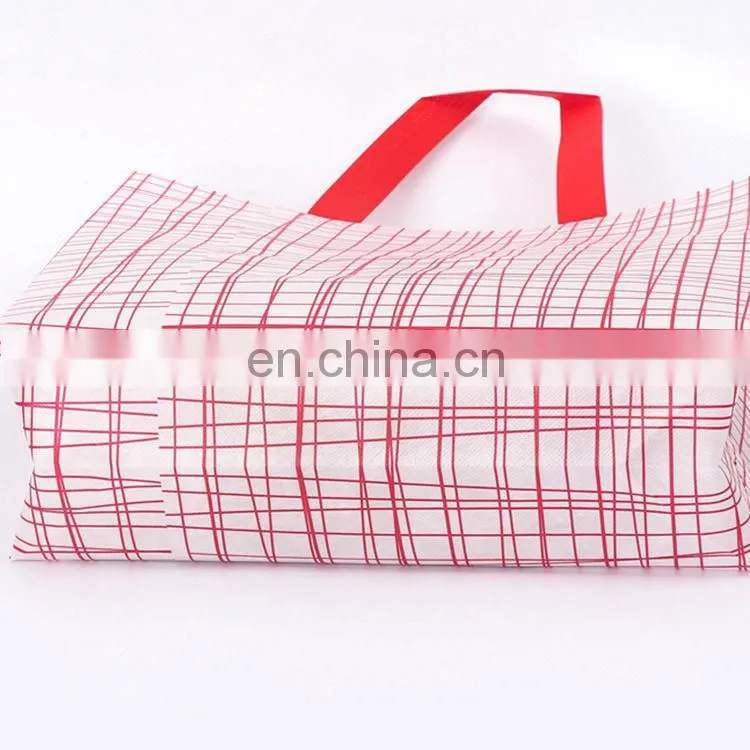 Reusable Non Woven Foldable Laminate Shopping Tote Bags