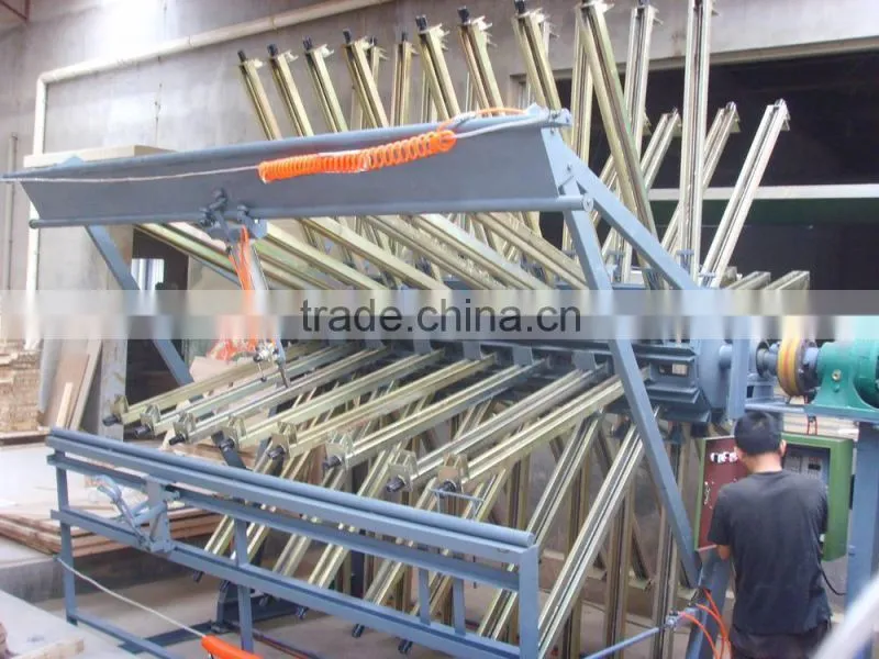 rotary laminating for wood