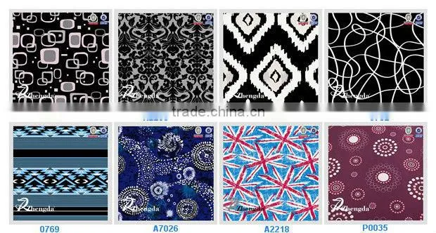Popular Polyester Pattern Printed Fabric for Bags