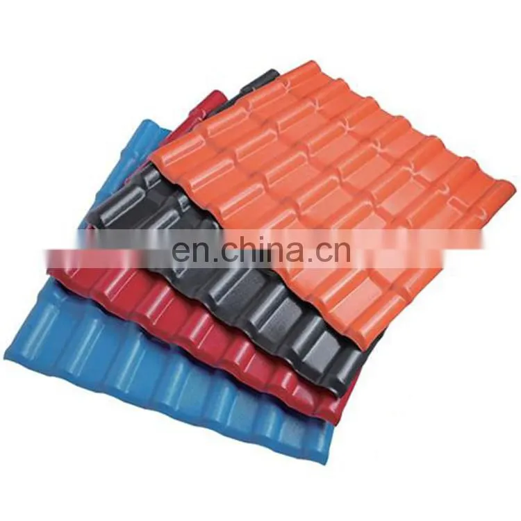 spanish roof tiles/spanish pvc roof tile/ ASA roof tiles for sale
