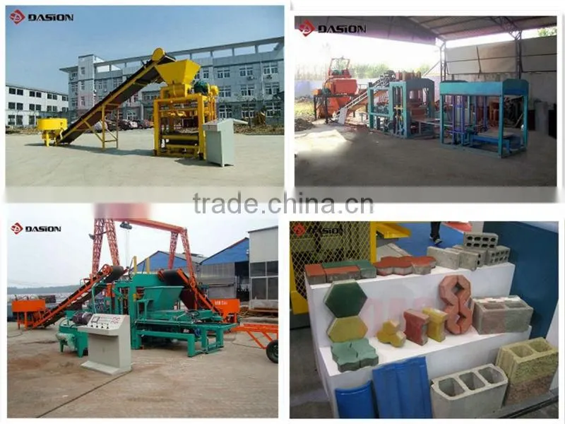 brick paver machine DS4-15 concrete block moulds and brick making machine for sale