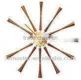popularoriginal quality George walnut spindal shape wall clock