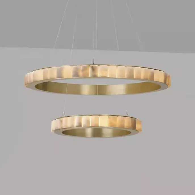 Avalon Halo Alabaster Chandelier (3)