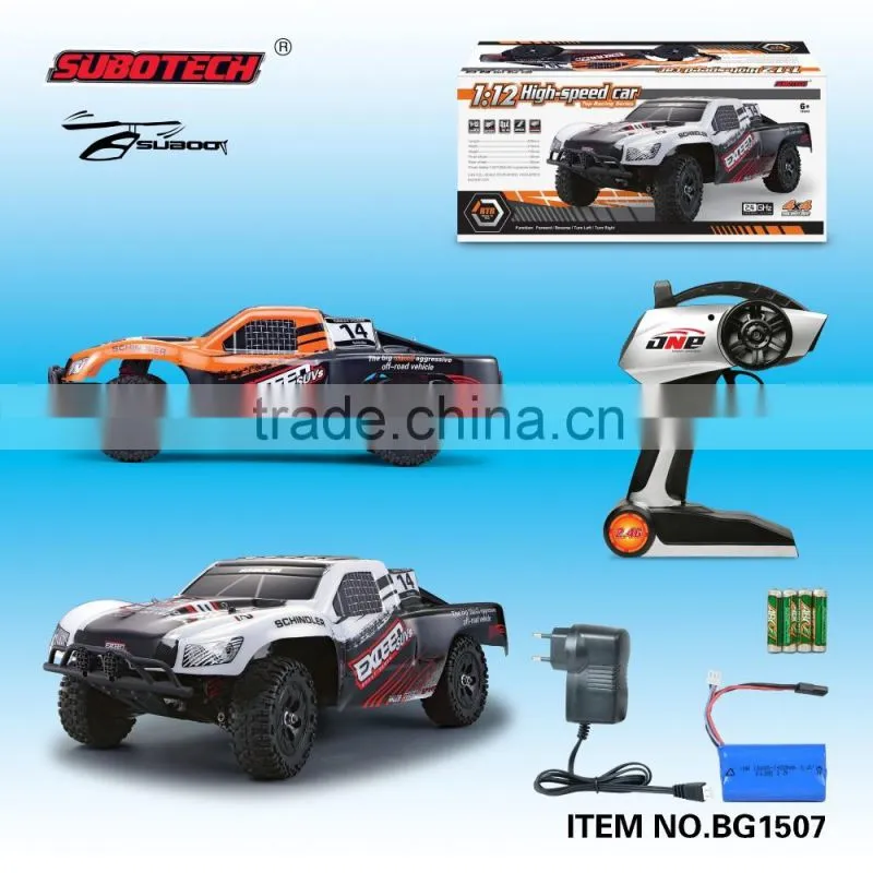 1 10 scale model cars 1071 waterproof rc high-speed cars with brushed motor