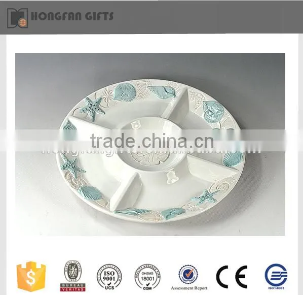 beautiful black ceramic plate for daily use