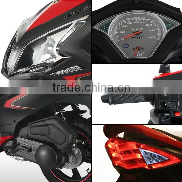 2015 New Chinese scooter 125cc 150cc with LED light ,cheap gas scooters and motorcycle