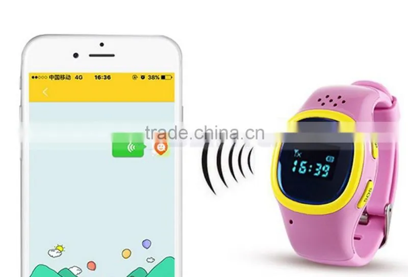 Smart Watch With Sim Slot Remote monitoring & GPS Position Tracking & Bluetooth SOS Call Kids Watch Mobile Phone