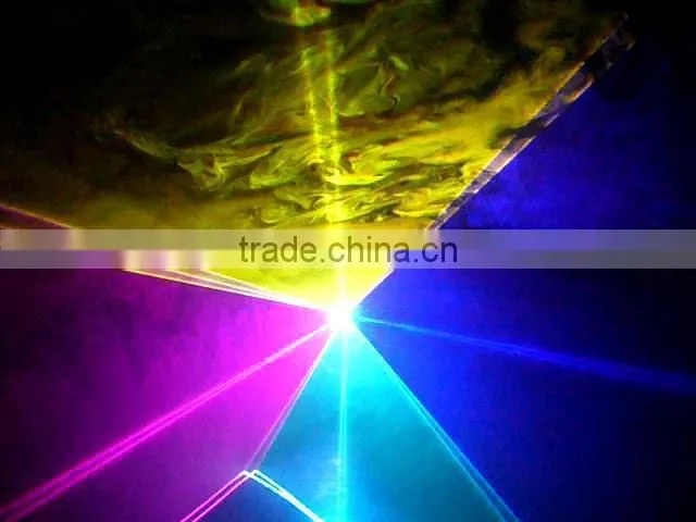 High power laser light 2W Animation Laser RGB Full Color AC110V -240V , 3D DMX512 Stage Laser Lighting 2000mw