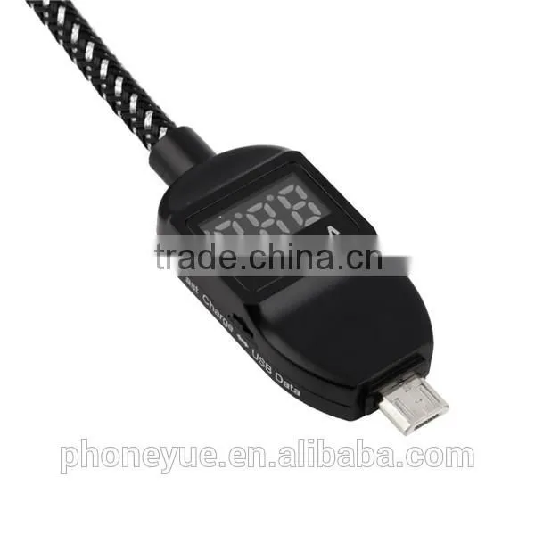 2016 multi-function 20awg current showing usb charger cable
