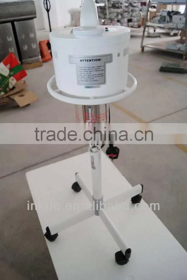 Salon use facial steamer/Ozone therapy steamer/professional facial steamer with glass jar