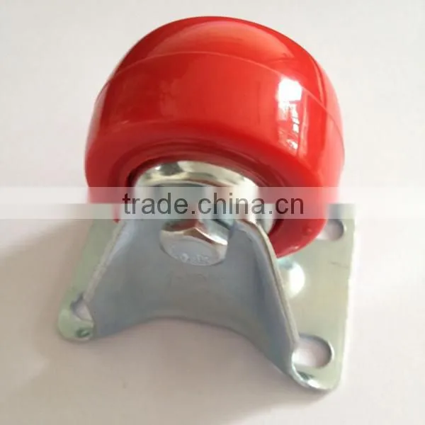 5 inch heavy duty pu material industrial caster