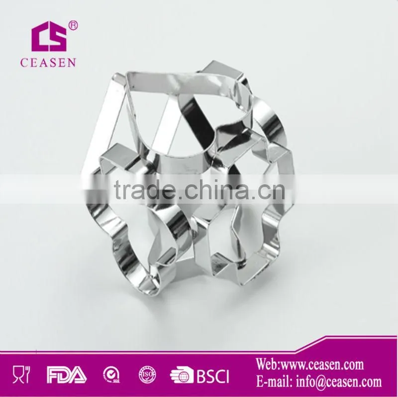 High quality and adjustable stainless steel roundness cookie cutter/cake mold